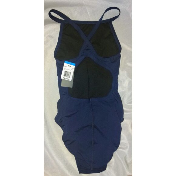 NWT TYR Durafast Solid Swimsuit Size S Size 30 Competitive Swim Workout - Picture 2 of 4